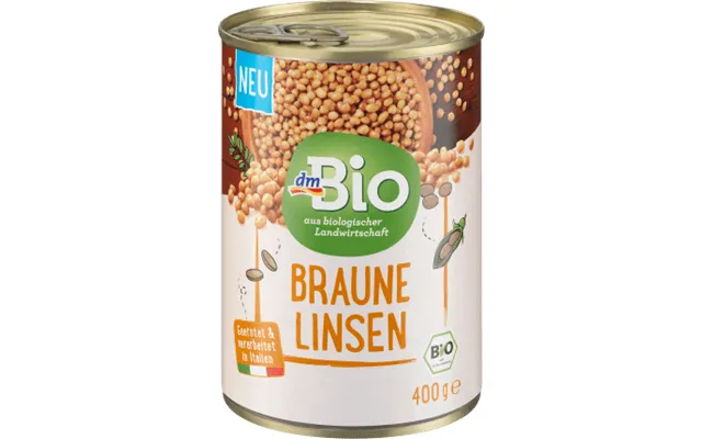 Dmbio Brown Lentils Eco - 400 G