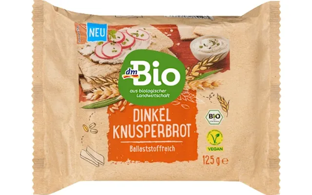 Dmbio Crispy Spelt Bread - 125 G