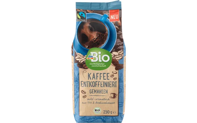 Dmbio Decaffeinated Ground Coffee - 250 G