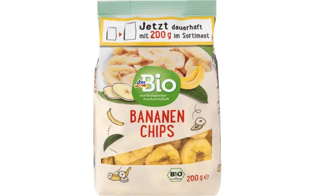 Dmbio Dried Banana Chips Eco - 200 G