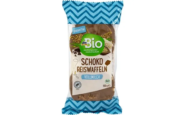 Dmbio Expanded Rice Rounds With Eco Chocolate - 100 G