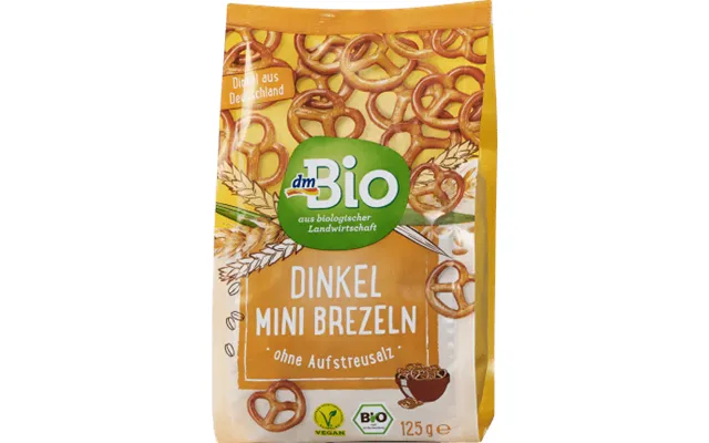 Dmbio Mini Spelt Pretzels - 125 G