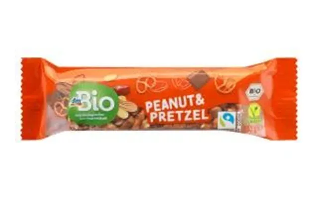 Dmbio Peanut Bar With Eco Pretzels - 35 G