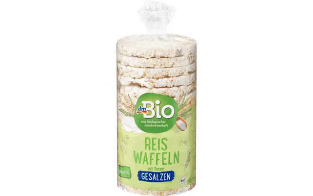 Dmbio Salted Expanded Rice Rounds - 100 G