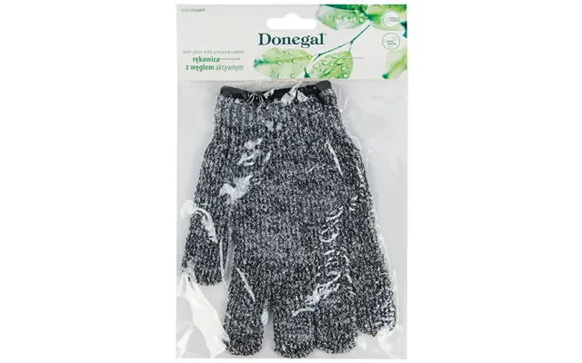 Donegal Activated Charcoal Massage Glove