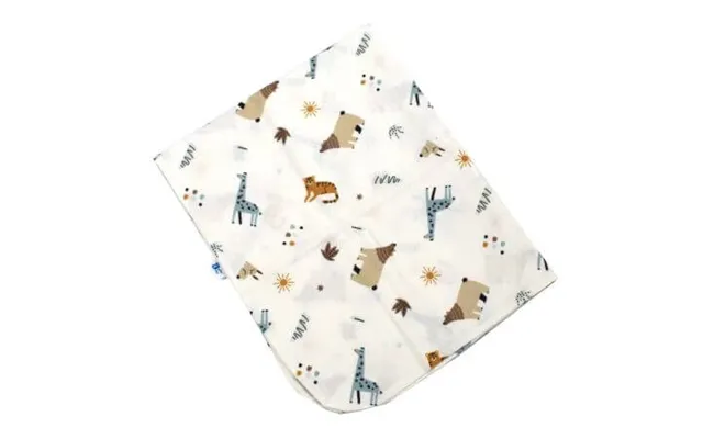 Double Blanket Made Of Grizzly Bear Felt - 80 X 100 Cm