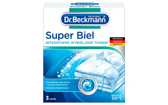 Dr. Beckmann Super White Intensive Fabric Whitening Powder 3 X 40g