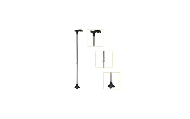 Dr. Happy Jl9212l Aluminum Height Adjustable Walking Stick With Star-shaped Cane