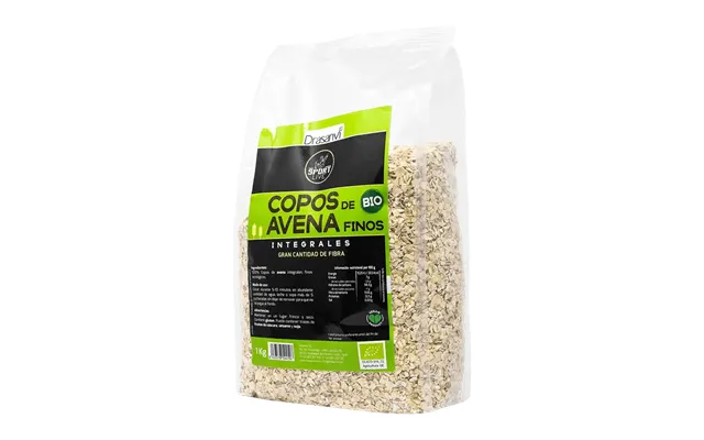 Drasanvi Sport Live Organic Wholegrain Fine Oat Flakes - 1 Kg
