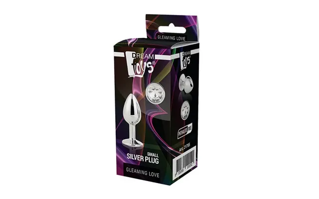 Dream Toys Love Silver Anal Plug Small