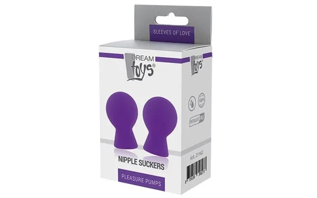 Dream Toys Nipple Pump Purple - 2 Pieces