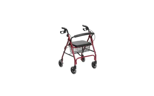 Drhappy Jl966lh Foldable Folding Rolling Table With 4 Wheels - Brake