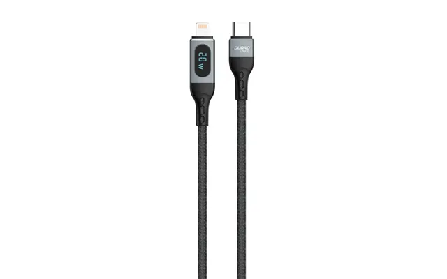 Dudao Usb Type C - Lightning Fast Charging Cable Pd 20w 1m Black L7maxl