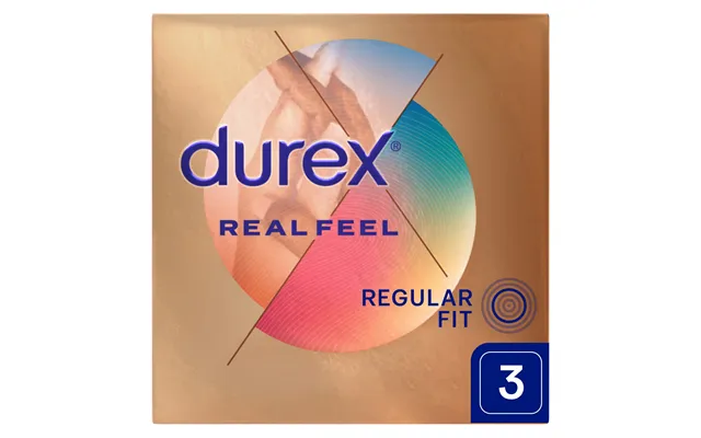 Durex Real Feel Smooth Latex Free Condoms 3 Pack