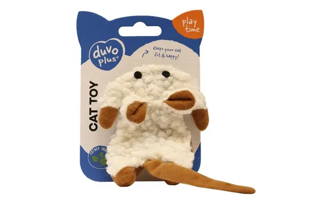 Duvoplus Cat Toy - Plush Mouse With Catnip For Cats