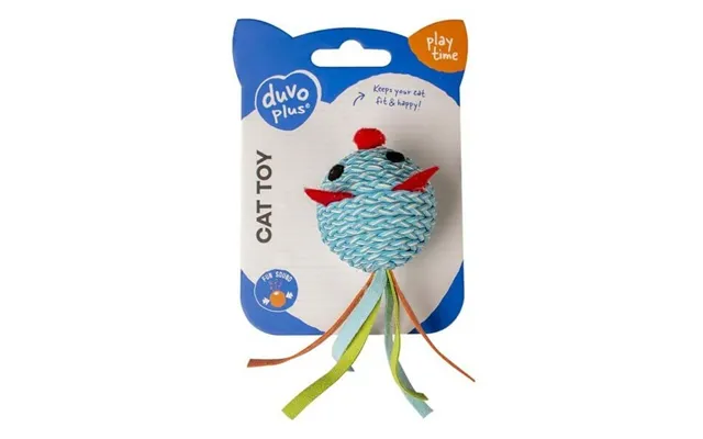 Duvoplus Jolly Blue Ball Mouse - Cat Toy
