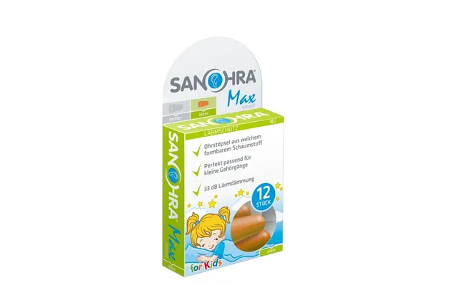 Earplugs For Children - Snr 33db