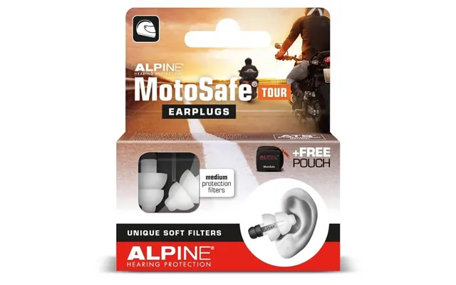 Earplugs Motosafe Tour - Alpine