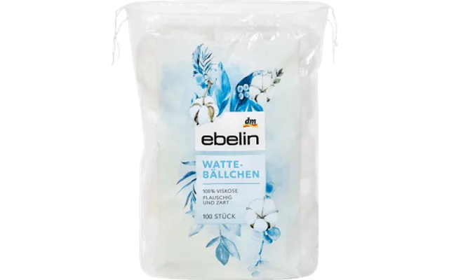 Ebelin Cotton Balls - 100 Pcs