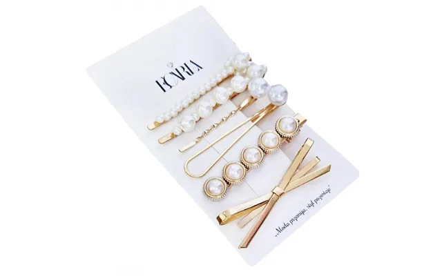 Ecarla Elegant Gold Hair Pins - 4 Pieces product image