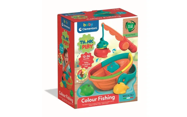Educational Logic Game - Colorful Little Fish Made Of Recycled Plastic