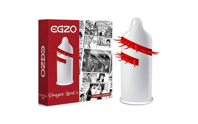 Egzo Dragon Lord's Condom With Soft Caressing Tips