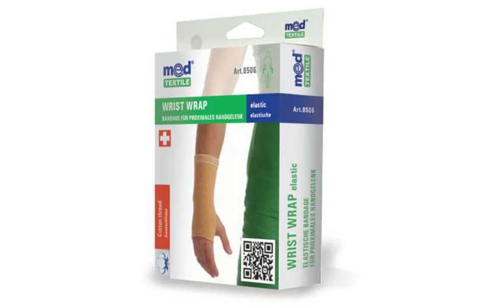 Elastic Bandage For The Wrist Beige - Size M