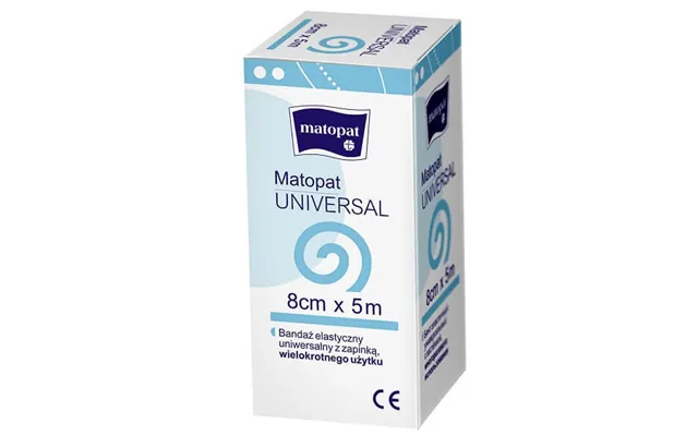 Elastic Bandage, Matopat Universal, 5m X 8cm - Long-term
