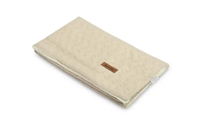 Embroidered Blanket 80x100 Linen Plush