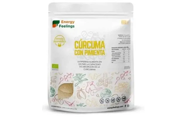 Energy Feelings Curcuma With Pepper Powder 1kg. Eco Vegan Sg