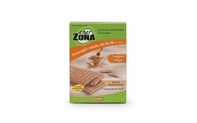 Enerzona Salty Snack 7 Minipakcs X 3 Crackers
