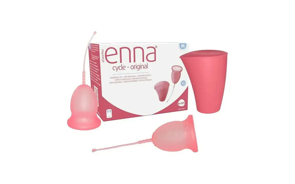 Enna Cycle Original Menstrual Cup Without Applicator - Size M