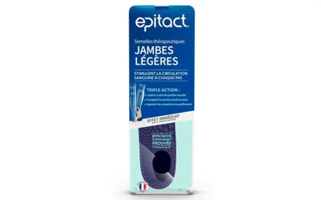 Epitac Lightweight Leg Insoles Size S 36-38 2u