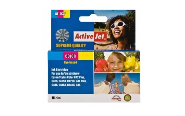 Epson Activejet T037 Color Ae-037n 42s 44 46 27ml Ink