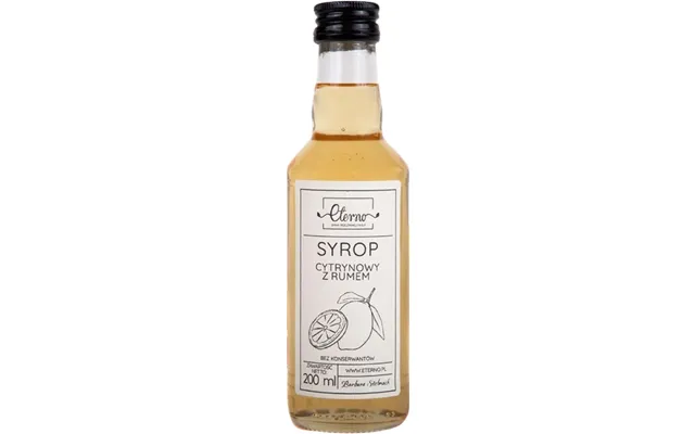 Eterno Lemon Syrup With Rum 200 Ml