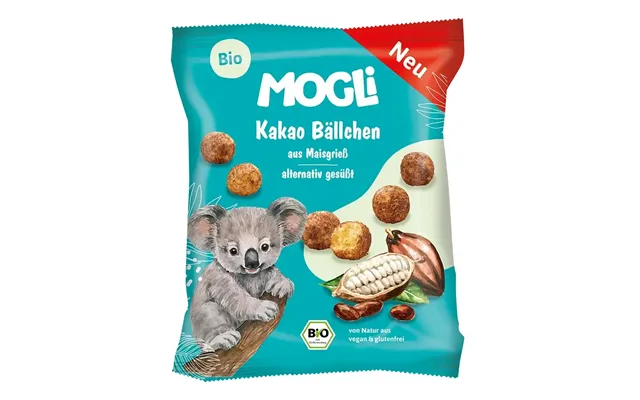 Expanded Organic Corn Balls - Cocoa