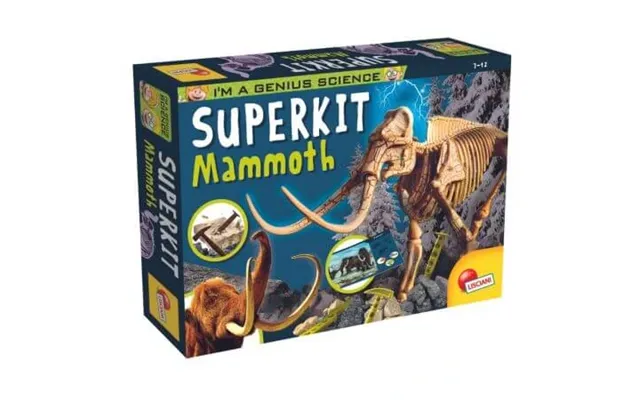 Experiments Of The Little Genius Kit Paleontology Mammoth - Lisciani