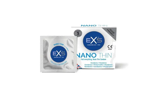 Exs Nano Thin Ultra Thin Condoms - 3 Pieces