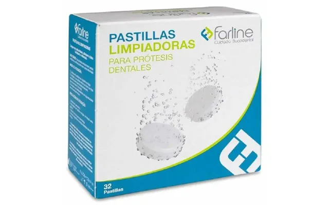 Farline Denture Cleaning Tablets - 32 Units