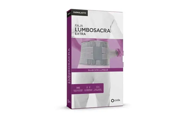 Farmalastic Sacrolumbar Girdle Extra Grey Contour - Size 4