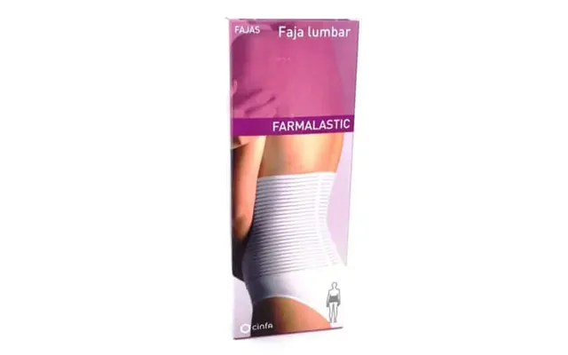 Farmalastic White Velcro Lumbar Support - Size 2