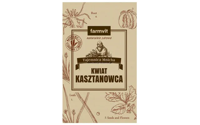 Farmvit Mystery Monk Chestnut Flower - 50 G
