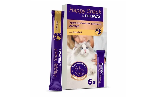 Feliway Happy Snack With Chicken Relaxing Effect 6 Sticks