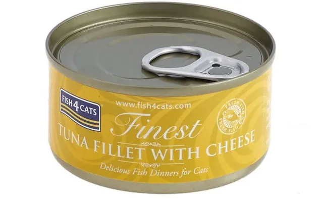Fish4cats Canned Cat Food Finest Tuna With Cheese 70 G product image