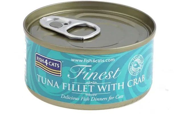 Fish4cats Canned Cat Food Finest Tuna With Crab 70 G product image