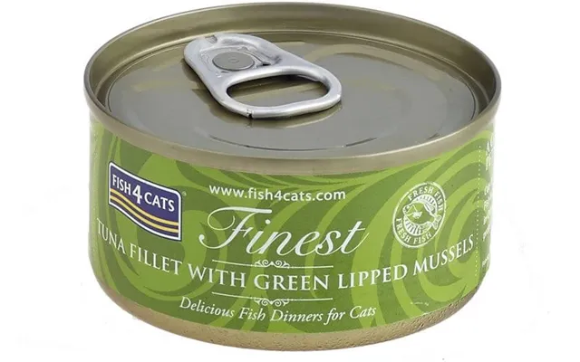 Fish4cats Canned Cat Food Finest Tuna With Mussels 70 G product image