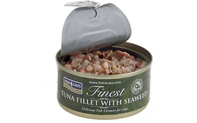 Fish4cats Canned Cat Food Finest Tuna With Seaweed 70 G product image
