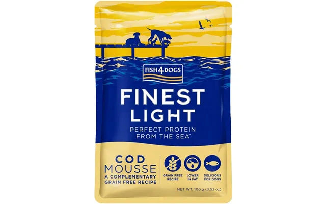Fish4dogs Delicious Pouch For Dogs 99% Cod 100 G product image