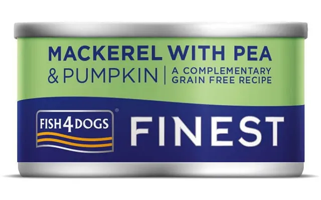 Fish4dogs Finest Canned Dog Food With Mackerel - Pumpkin And Peas 85 G product image