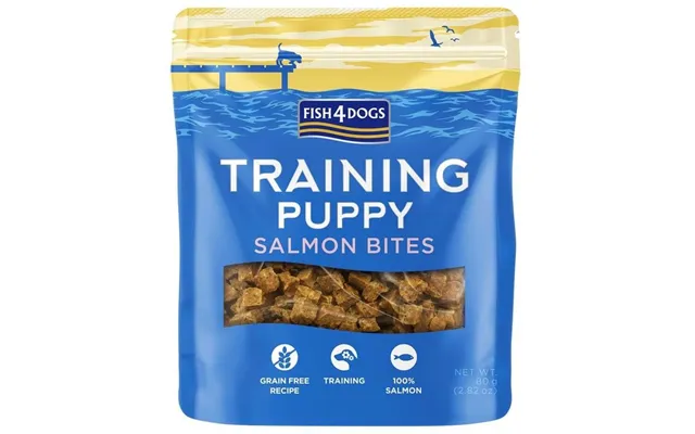 Fish4dogs Salmon Puppy Training Palm 80 G